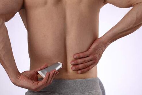 Os ungüentos e xeles axudarán a desfacerse da dor nas costas
