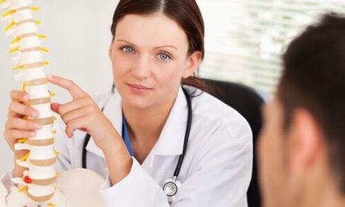 O tratamento farmacolóxico da osteocondrose cervical só pode ser prescrito por un médico